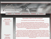Tablet Screenshot of menscar.hu